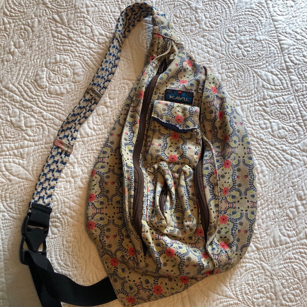 Kavu Rope Bag - Folk Fest - great condition